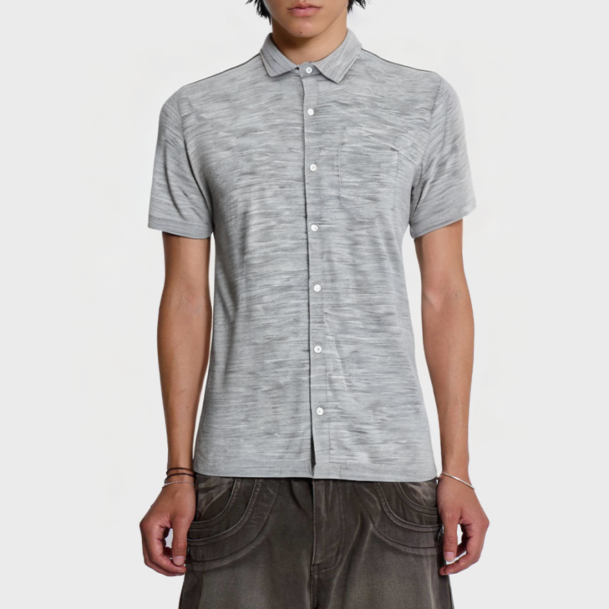 Comfortable outdoor men's casual short sleeves