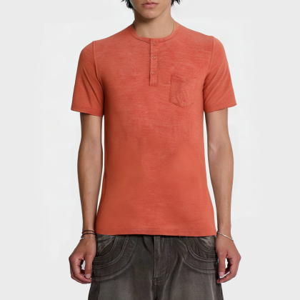 Men's casual fit short-sleeved T-shirt